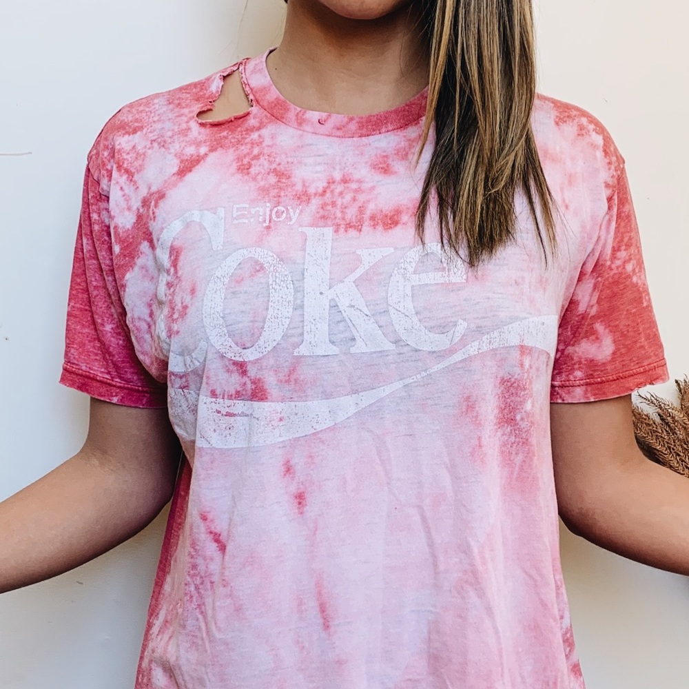 CUSTOM Vintage Enjoy Coke Coca Cola Shirt